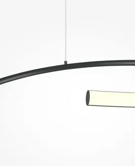 Designová závěsná svítidla MAYTONI Závěsné svítidlo Curve 31W MOD242PL-L33BK