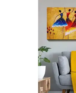 Obrazy Sofahouse Obraz na zeď Bella (70 x 100) - 151 vícebarevný