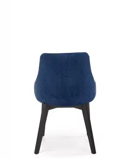 Židle Jídelní židle TOLEDO 3 Halmar Modrá