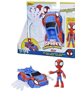 Hračky HASBRO - Spider-man spidey and his amazing friends základní vozidlo, Mix produktů