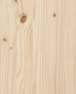 Grily Piknikový stůl 160 x 134 x 75 cm masivní borové dřevo