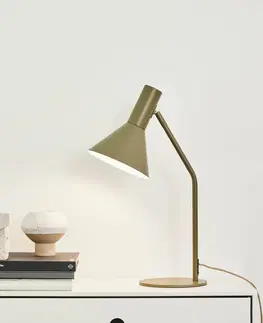 Stolní lampy kancelářské FRANDSEN FRANDSEN Lyss stolní lampa, matná zelená