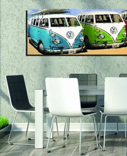 Obrazy Wallity Obraz na plátně Volkswagen heaven PC013 30x80 cm