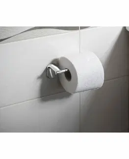 WC štětky METAFORM ZE017 Zero držák toaletního papíru bez krytu, stříbrná