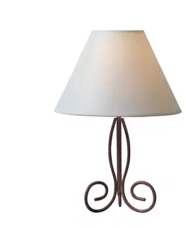 Lampy na noční stolek ACA Lighting Floor&Table stolní svítidlo KS1007T1BN