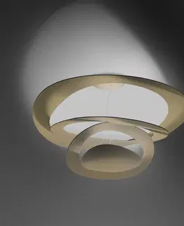 Stropní svítidla Artemide Stropní svítidlo Artemide Pirce Mini LED, 3000K, zlatá barva