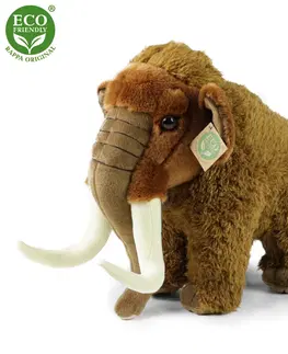 Hračky RAPPA - Plyšový mamut 33 cm ECO-FRIENDLY