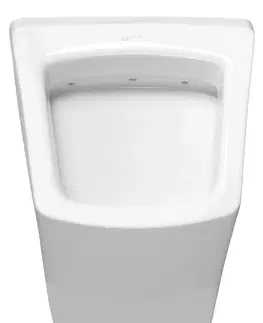 Pisoáry ISVEA PURITY urinál se zakrytým přívodem vody, 38x53,5 cm 10PL92002