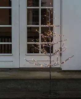 Umělý vánoční stromek Sirius Alex LED stromek se zasněženým vzhledem, výška 90 cm