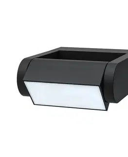 LED venkovní nástěnná svítidla Solight LED venkovní nástěnné osvětlení Crotone, 7W, 450lm, 3000K, náklopné WO808