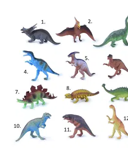 Hračky RAPPA - Dinosaurus 18 cm, Mix produktů
