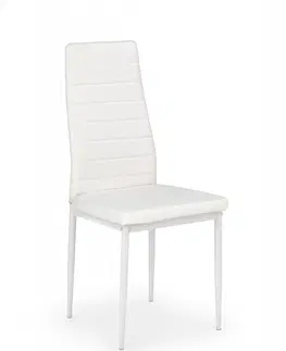 Židle HALMAR Jídelní židle Nevan bílá