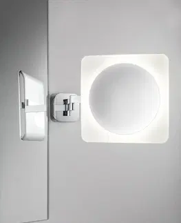 LED nástěnná svítidla Paulmann kosmetické zrcadlo Bela LED 1x5,7W teplá bílá IP44 Chrom/Bílá 704.68 P 70468