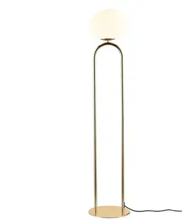 Designové stojací lampy NORDLUX Shapes stojací lampa mosaz 2120074035