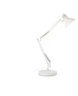 Stolní lampy do kanceláře Ideal Lux WALLY TL1 NERO LAMPA STOLNÍ 061191