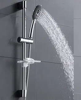 Koupelnové baterie Tutumi Držák pro ruční sprchu brush gold REA-P6500