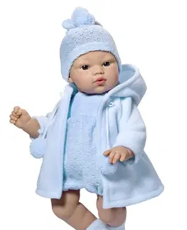 Hračky panenky RAPPA - Realistická panenka od Asivil ze Španělska chlapeček Koke 36 cm