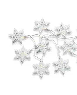 Vánoční dekorace Markslöjd Markslöjd 703747 - LED Vánoční řetěz PRINCE 10xLED/3xAA 2,15m teplá bílá 