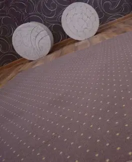 Koberce a koberečky Dywany Lusczow Kusový koberec AKTUA Mateio hnědý, velikost 400x450