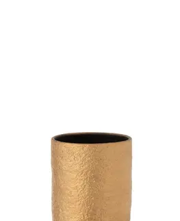 Dekorativní vázy Zlatá keramická váza Gatsby - Ø14*22 cm J-Line by Jolipa 7159