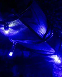 LED řetězy DecoLED LED světelný řetěz 5m, IP67, modrá, 50 diod