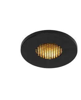 Podhledove svetlo Moderní koupelna zapuštěná bodová černá IP54 - Shed Honey