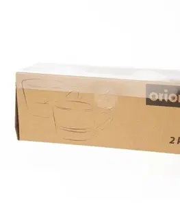 Hrnky a šálky Orion domácí potřeby Hrnek SRDÍČKA linky 2 x 230 ml