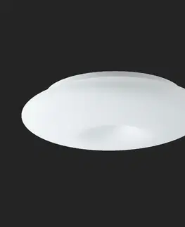 Klasická nástěnná svítidla OSMONT 59749 SATURN 2 stropní/nástěnné skleněné svítidlo bílá IP20 4000 K 31W LED DALI