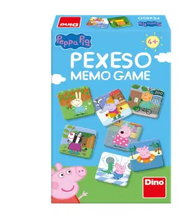 Hračky společenské hry DINOTOYS - PIG Pexeso
