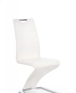 Židle HALMAR Jídelní židle Amor bílá