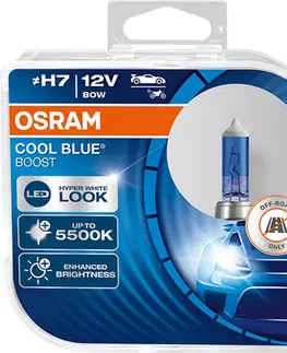 Autožárovky OSRAM H7 62210CBB–HCB COOL BLUE BOOST 5500K 80W