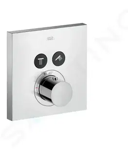 Koupelnové baterie AXOR ShowerSelect Termostat pod omítku pro 2 spotřebiče, chrom 36715000