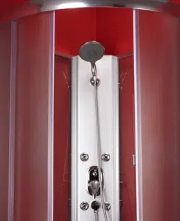 Sprchové vaničky HOPA Čtvrtkruhový sprchový box GRANADA BARVA rámu Chrom/Leštěný hliník (ALU), Rozměr A 90 cm, Rozměr B 90 cm, Vanička HL Vanička z litého mramoru OLBGRA90CMBV+VANKSOF90NNEW