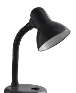 Lampičky Stolní lampa GTV LB-RIOE27-20 Rio černá
