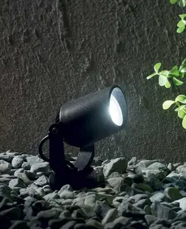 LED venkovní nástěnná svítidla Ideal Lux MINITOMMY PT1 NERO 120201