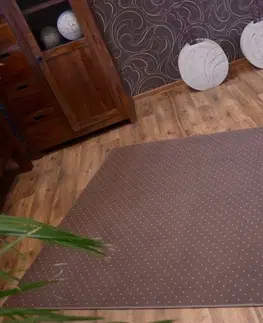Koberce a koberečky Dywany Lusczow Kusový koberec AKTUA Mateio hnědý, velikost 300x500