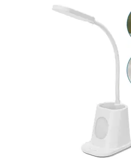 Lampy  B.V.  - LED Stmívatelná nabíjecí stolní lampa LED/2,8W/5V 3000/5000K bílá 