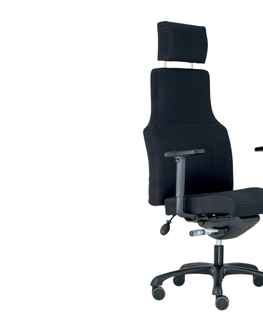 Kancelářské židle Kancelářské křeslo SCOMBER, černá
