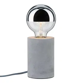 Stolní lampy Paulmann Paulmann Mik stolní lampa z betonu