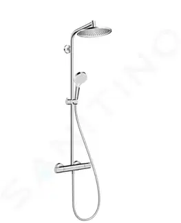Sprchy a sprchové panely HANSGROHE Crometta Sprchový set S 240 Showerpipe s termostatem, chrom 27267000