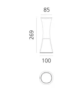Designové stolní lampy Artemide Come together - 2700K - měď 0165W30A