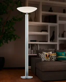 Stojací lampy BANKAMP BANKAMP Pure F LED stojací lampa, nikl