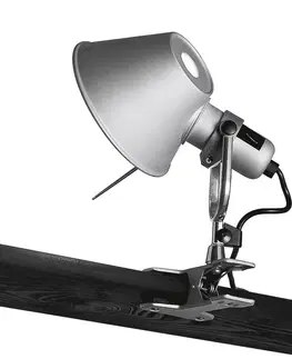 Stolní lampy a lampičky s klipem Artemide Artemide Tolomeo Pinza LED připínací lampa 3.000K