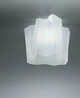 Designová stropní svítidla Artemide LOGICO stropní žárovk.hedváb. povrch 0452020A