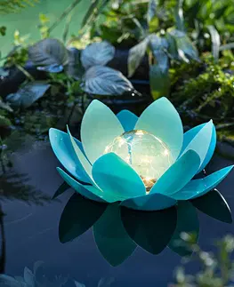 Svítidla Solární plovoucí dekorace Lotus