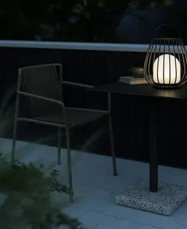 Venkovní osvětlení terasy Nordlux Stolní lampa LED Jim To-Go, venkovní, černá