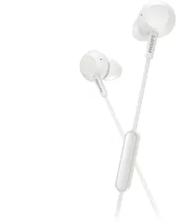 Myši Philips Philips TAE4105WT/00 - Bluetooth sluchátka s mikrofonem JACK 3,5 mm bílá 