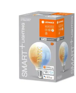 Chytré žárovky LEDVANCE SMART+ LEDVANCE SMART+ WiFi E27 8W LED G95 čirá 827-865