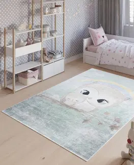 Dětské koberce Dětský koberec s motivem rozkošných soviček Šířka: 120 cm | Délka: 170 cm
