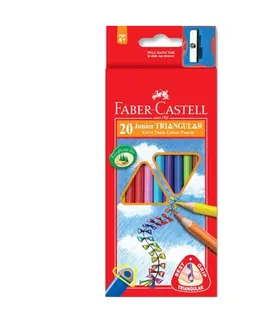 Hračky FABER CASTELL - Pastelky Grip 20 barev